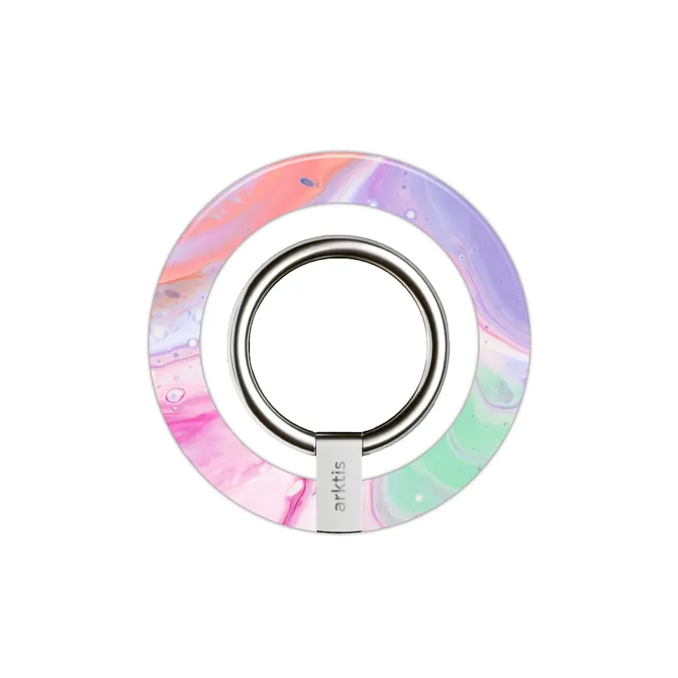 arktis Neo Marble MagSafe Ringhalter Silber Griff