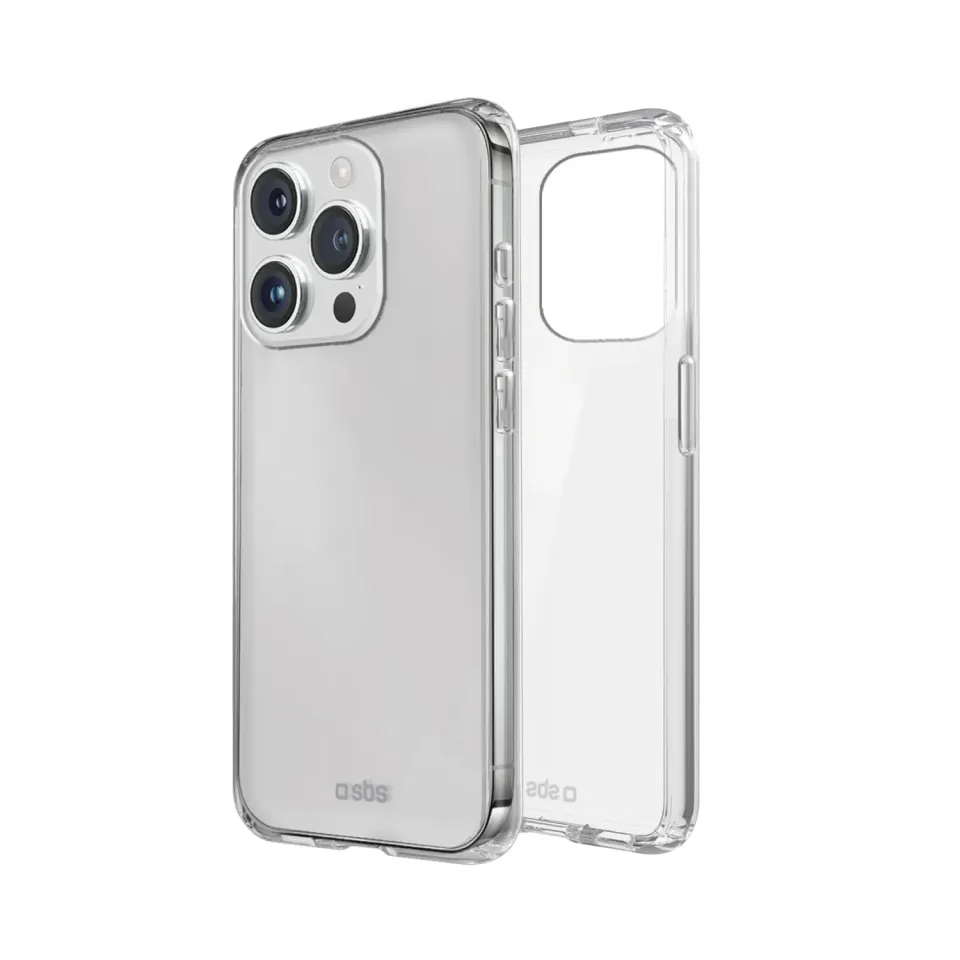 SBS Skinny iPhone 16 Pro Hülle transparent ultradünn