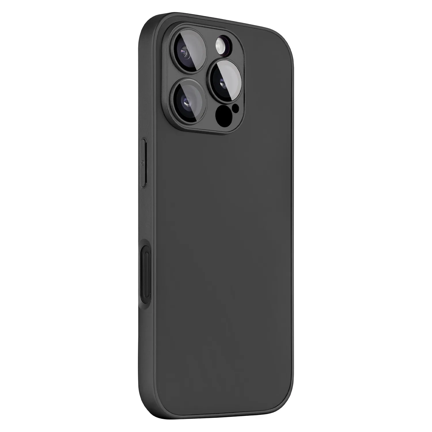 arktis Tech iPhone 16 Pro Hülle Blau matt Kameraschutz