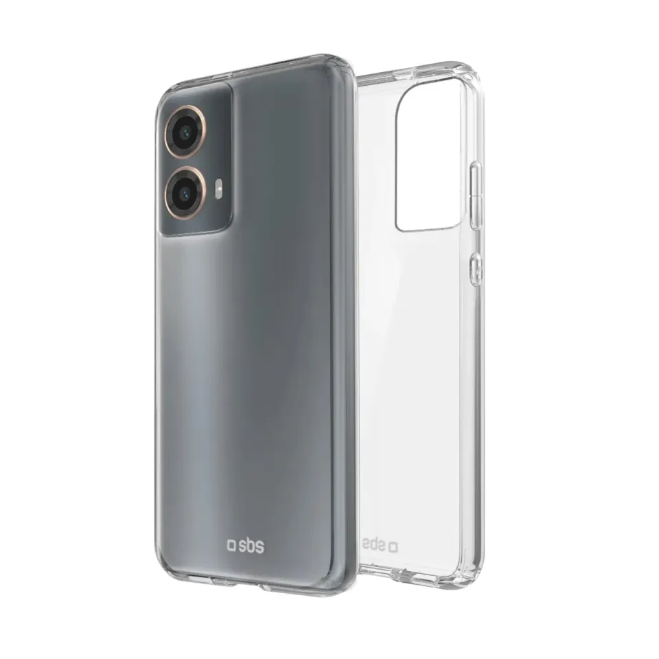 SBS Skinny Handyhülle Motorola Moto G85 transparent flexibel