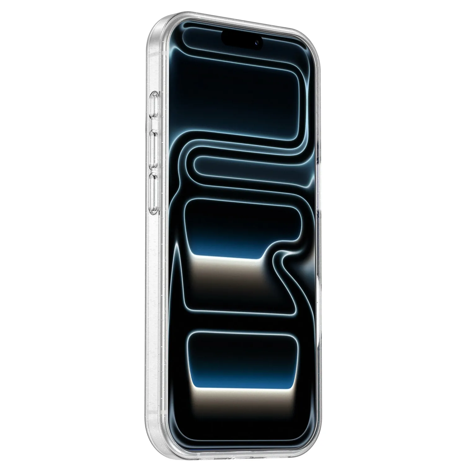 arktis iPhone 17 Pro Glitter Case Glitzer transparent