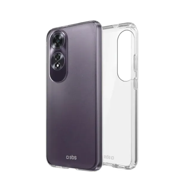 SBS Skinny Oppo A60 Handyhülle transparent dünn