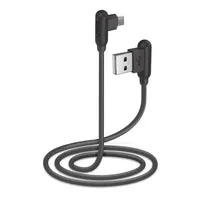 SBS Micro-USB Ladekabel 90° 1m mit Datenfunktion