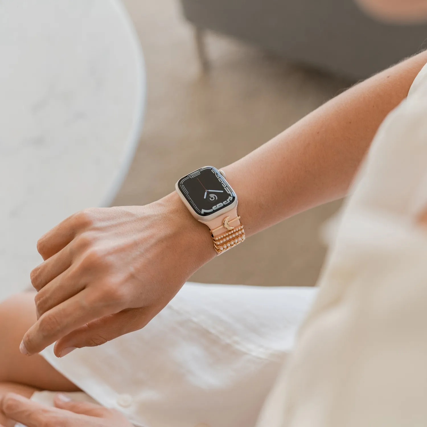 arktisband Apple Watch Charms Anhänger Love Edelstahl