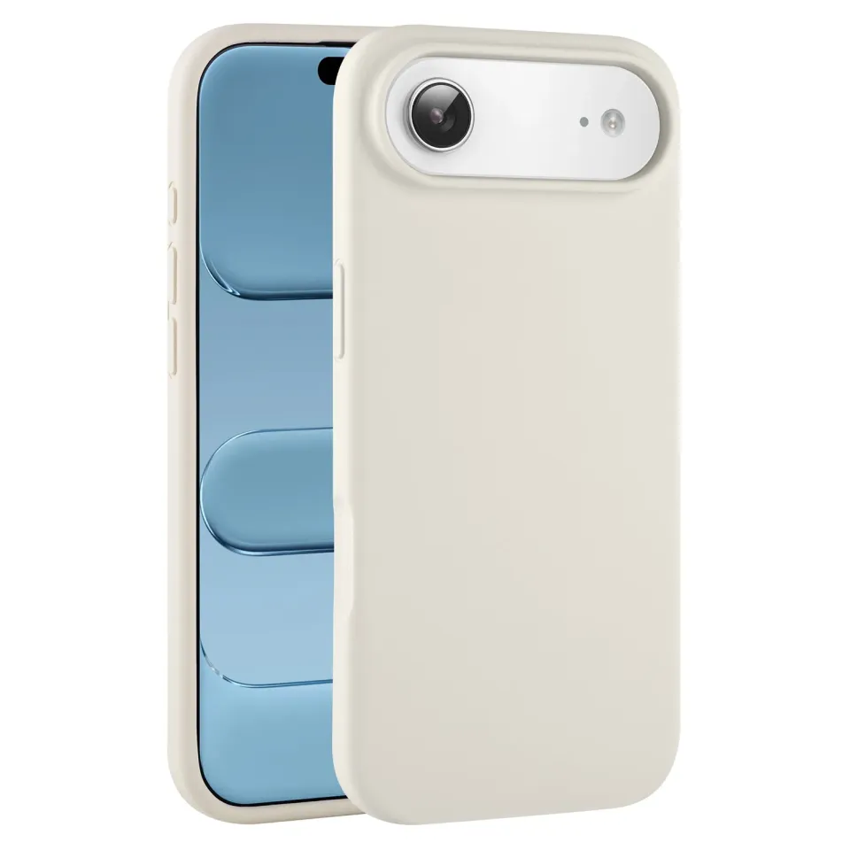 arktis iPhone Air Silikon Hülle Polarstern mit Mikrofaser