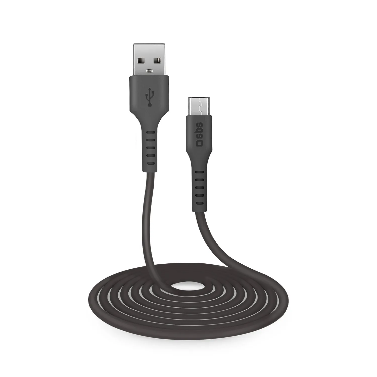 SBS USB 2.0 Micro-USB Datenkabel 3 m Schwarz