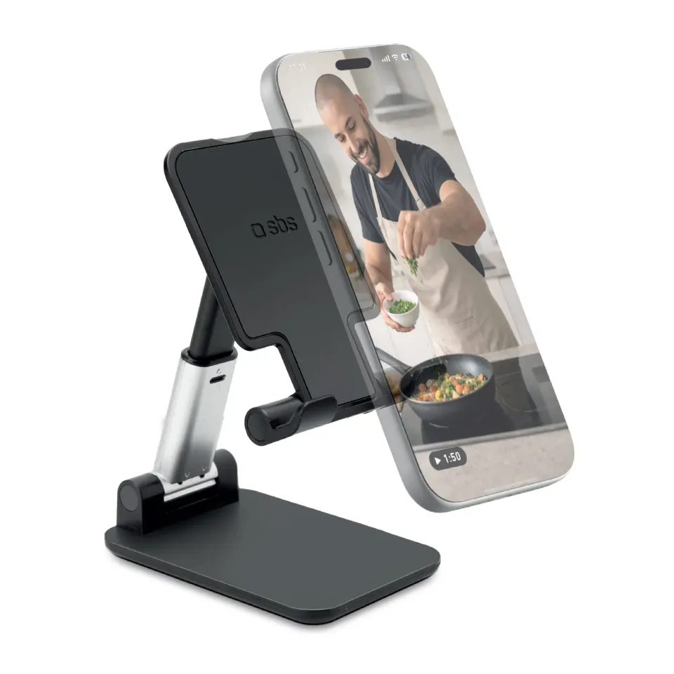 SBS Tischständer Smartphone Tablet bis 12 Zoll klappbar
