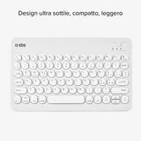 SBS Universelle Kabellose Tastatur mit Ständer 10 m