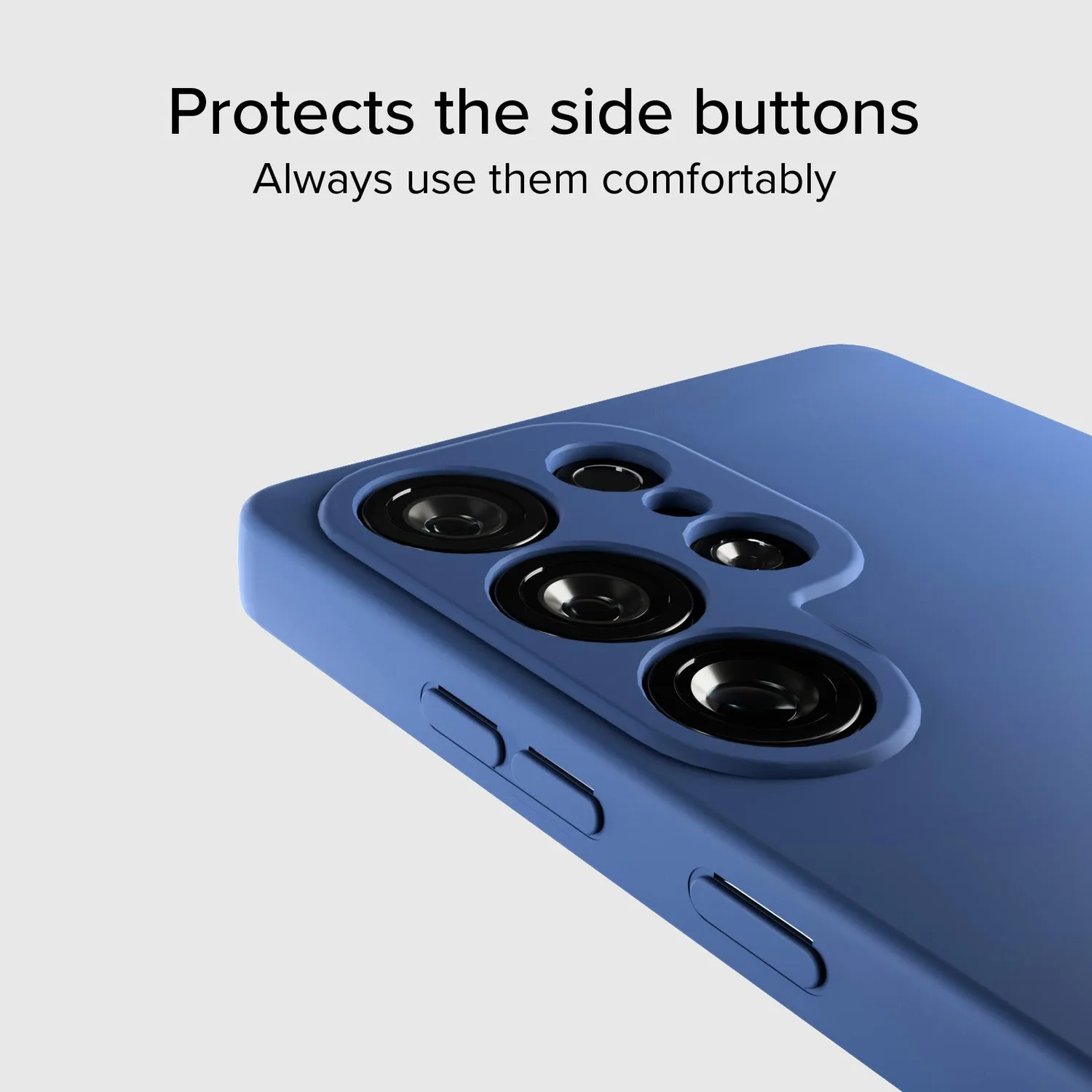 SBS Instinct Samsung Galaxy S25 Ultra Hülle Blau Mikrofaser innen