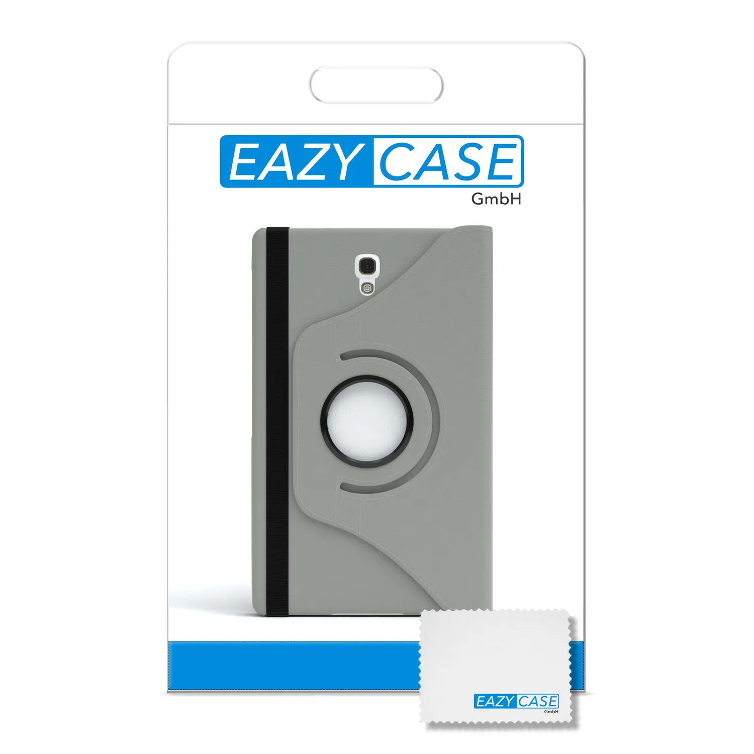 EAZY CASE Tablet Hülle Galaxy Tab 2 7.0 Hellgrau 360°