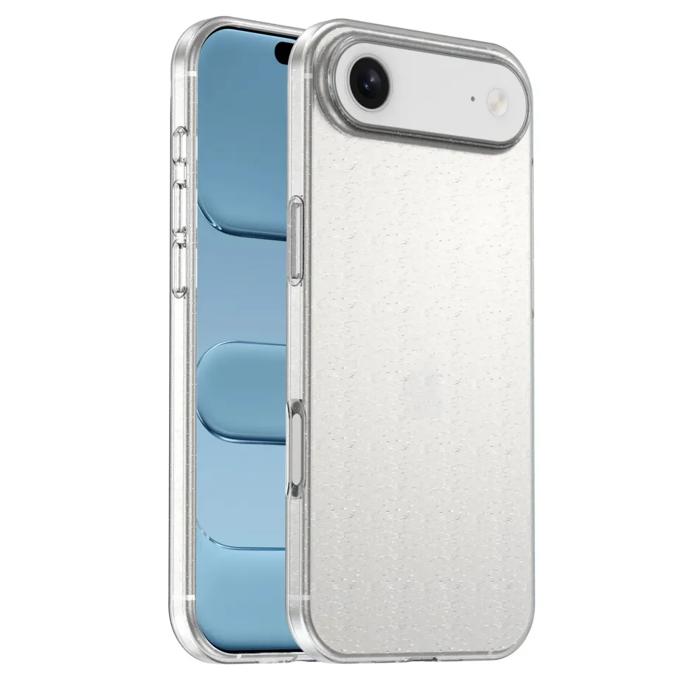 arktis iPhone Air Hülle Glitter transparent