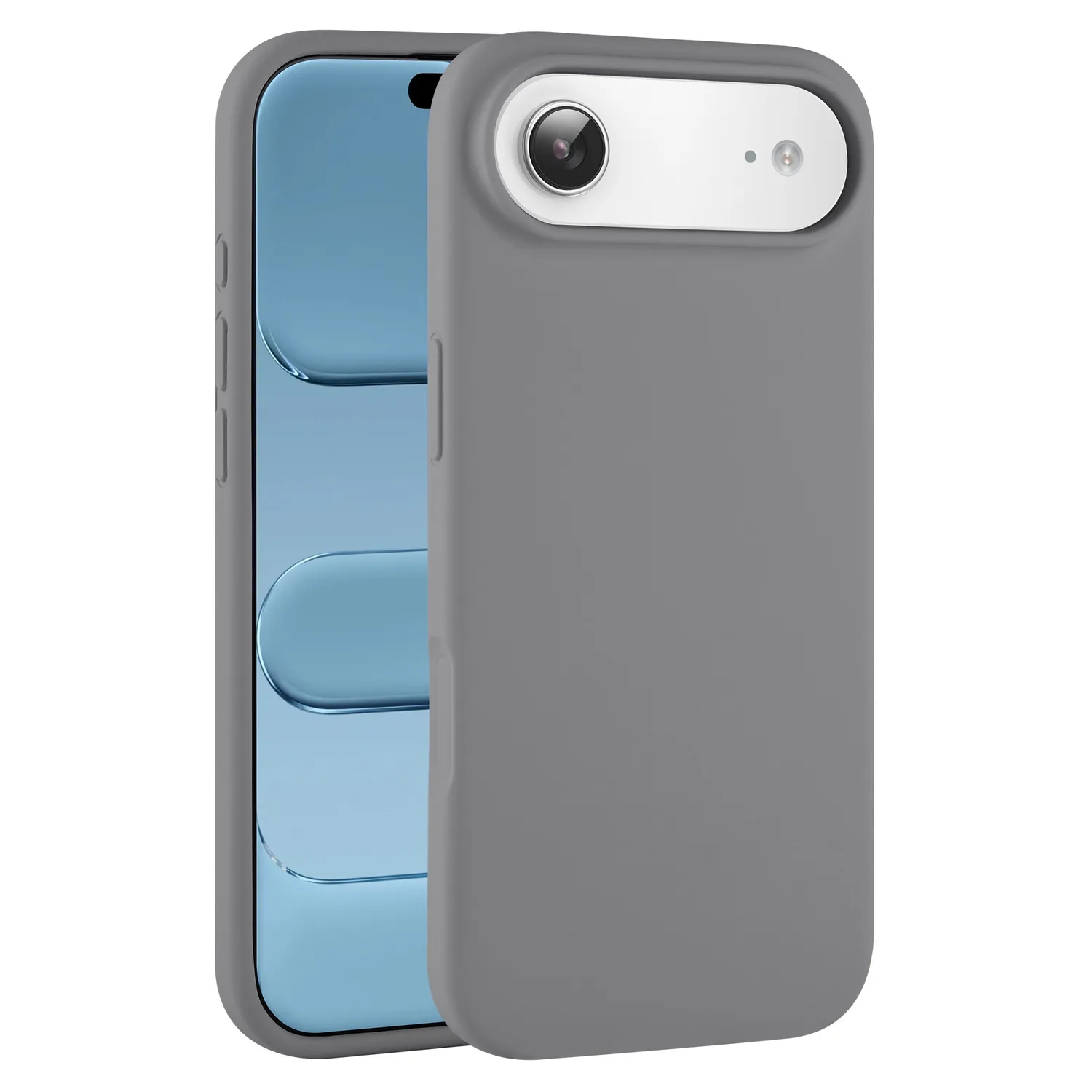 arktis iPhone Air Silikon Hülle Polarstern mit Mikrofaser