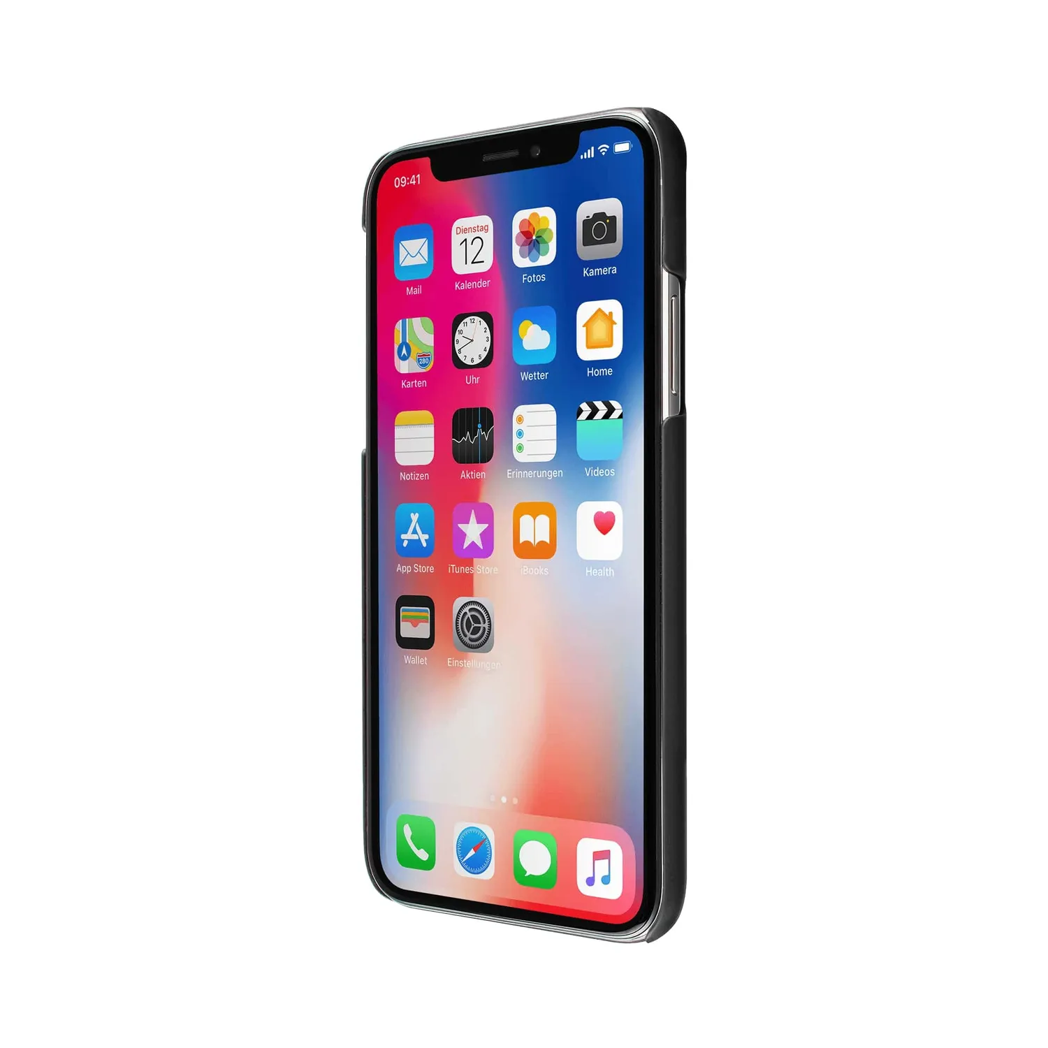 Artwizz Rubber Clip iPhone X XS Handyhülle Soft-Touch
