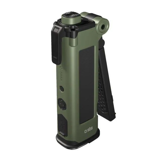 SBS Wild Gear Powerbank 3000mAh SOS-Set Solar-Notlicht