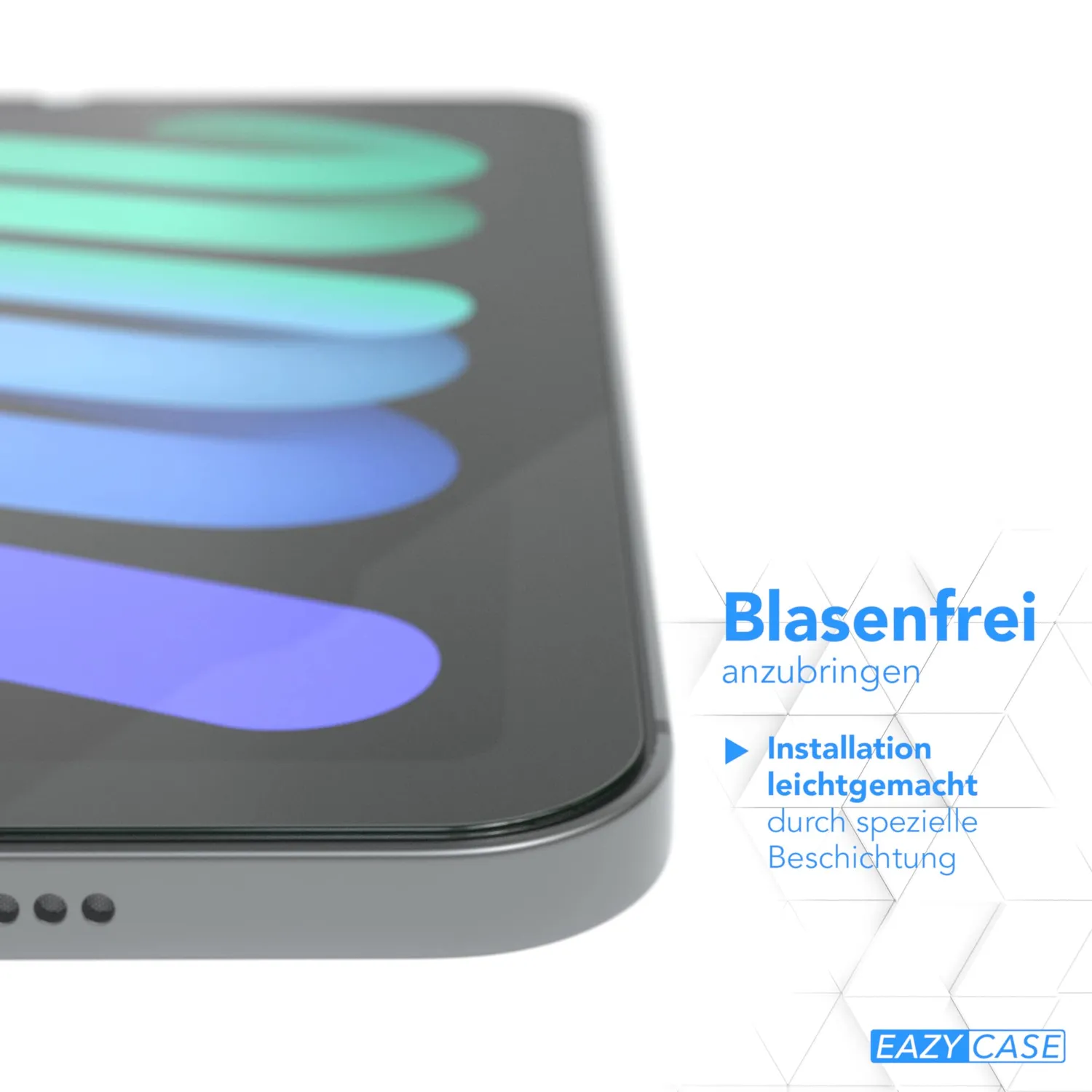 EAZY CASE iPad mini 7 2024 Schutzfolie 8,3 Zoll Glas