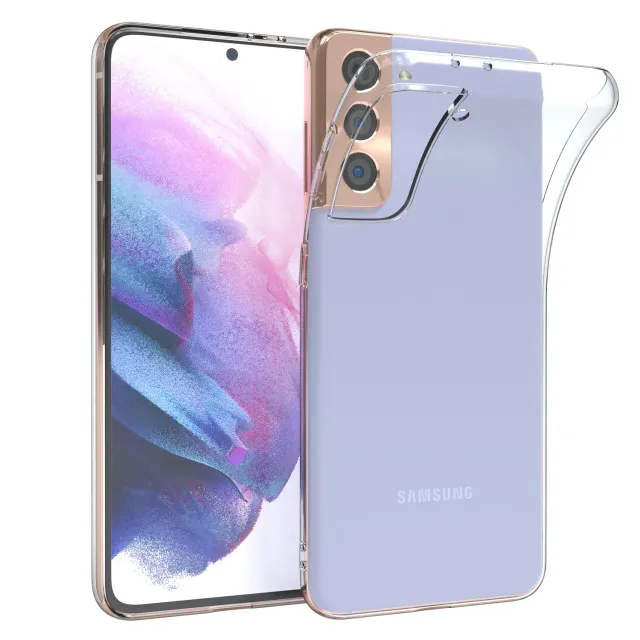 EAZY CASE Samsung Galaxy S21 5G Hülle Clear Transparent