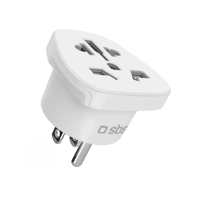 SBS Reiseadapter Typ B Universal USA 2500W kompakt