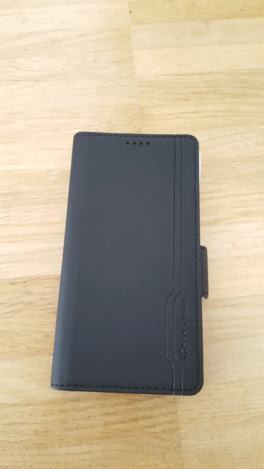 YATWIN Google Pixel 4a 4G Klapphülle Weinrot mit Folie