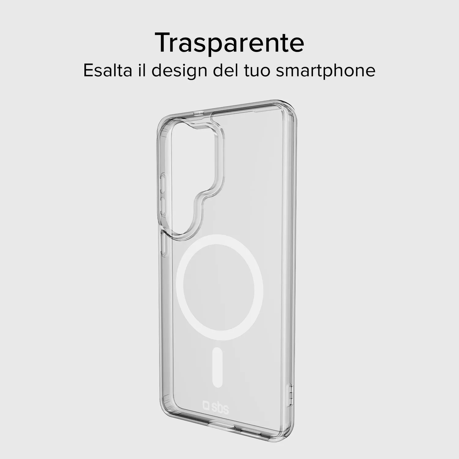 SBS Samsung S26 Ultra Handyhülle transparent magnetisch