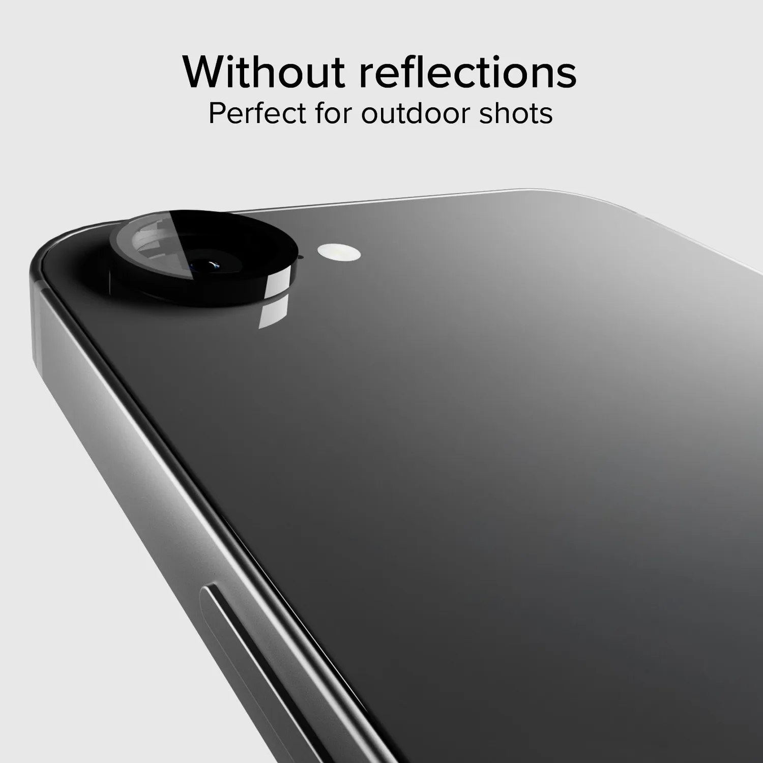 SBS Kameraschutz iPhone 16e/17e Schutzglas schwarz 9H