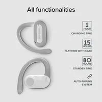 SBS Hydra Open-Ear Kopfhörer Bluetooth mit Ladebox