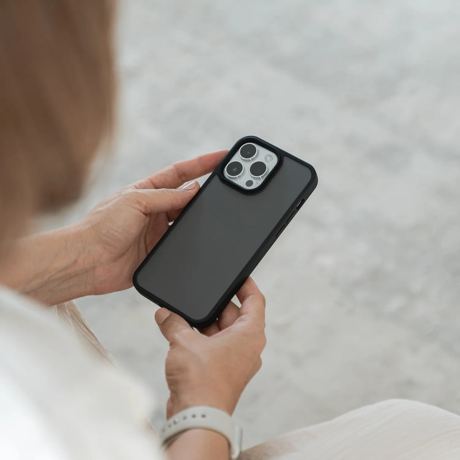arktis Solid Case iPhone 16 Plus Hülle Matt