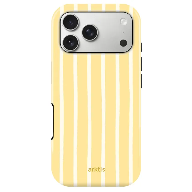 arktis iPhone 17 Pro Hülle Sunny Stripes MagSafe