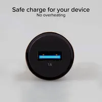 SBS USB Autoladegerät 1A Zigarettenanzünder kompakt
