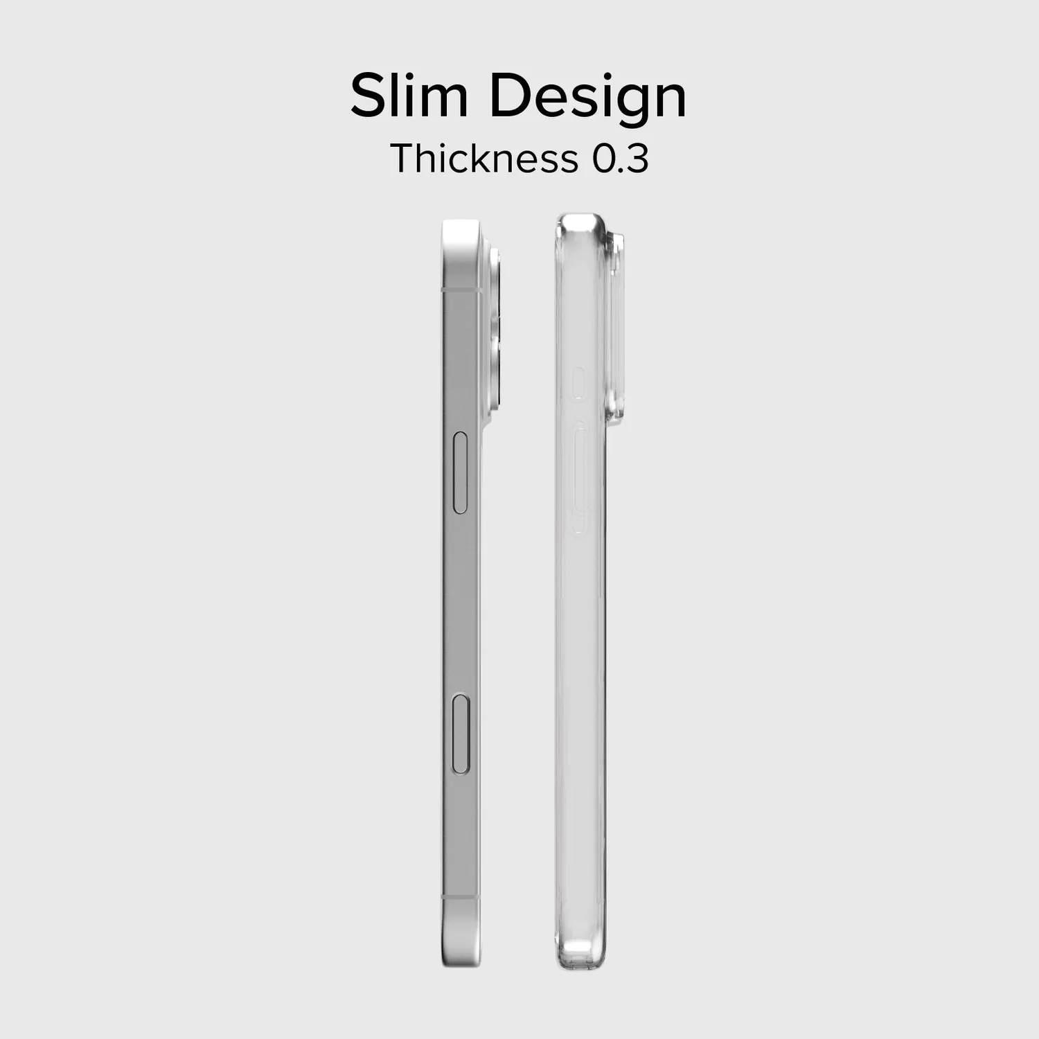 SBS Skinny Hülle iPhone 17 Pro Max transparent