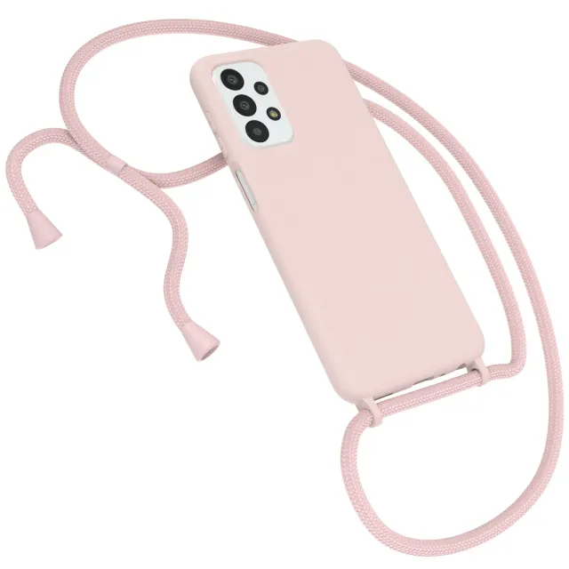 EAZY CASE Premium Galaxy A23 5G Handykette Alt Rosa