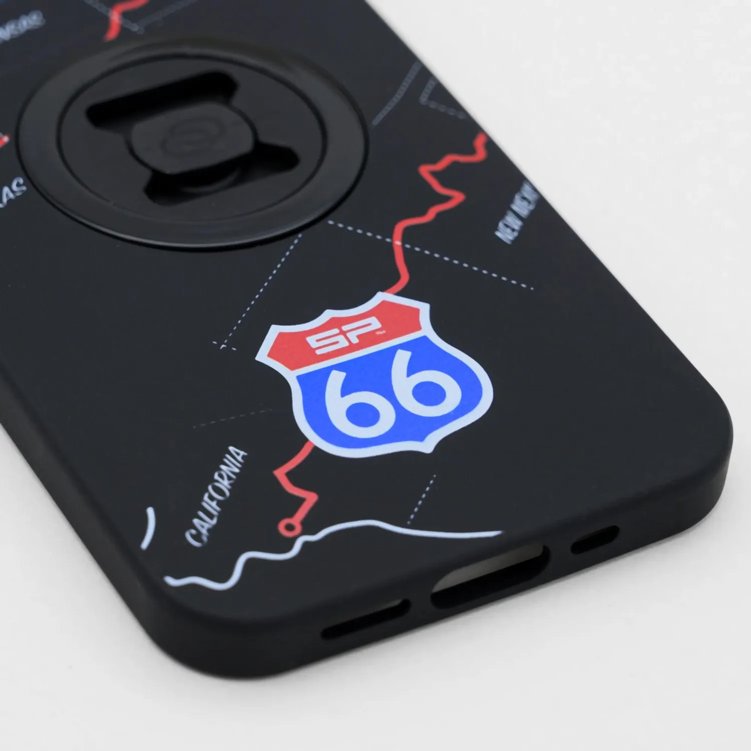 SP Connect Edition 66 Map Phone Case Rot Halterungs-kompatibel