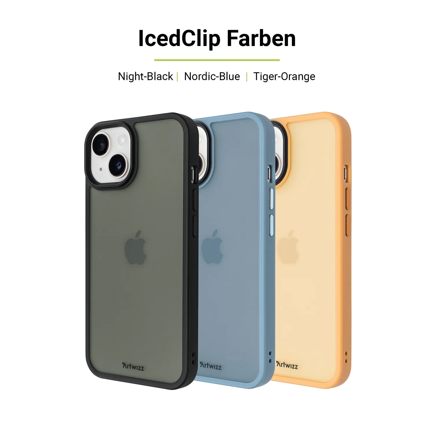 Artwizz IcedClip iPhone 14 Pro Max Hülle matt translucent