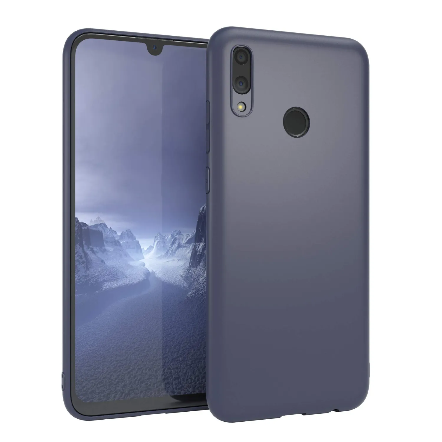 EAZY CASE P Smart 2019 Book Handyhülle Schwarz Klapp