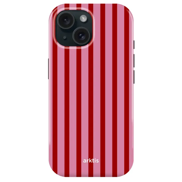 arktis Stripes iPhone 15 Hülle MagSafe Print