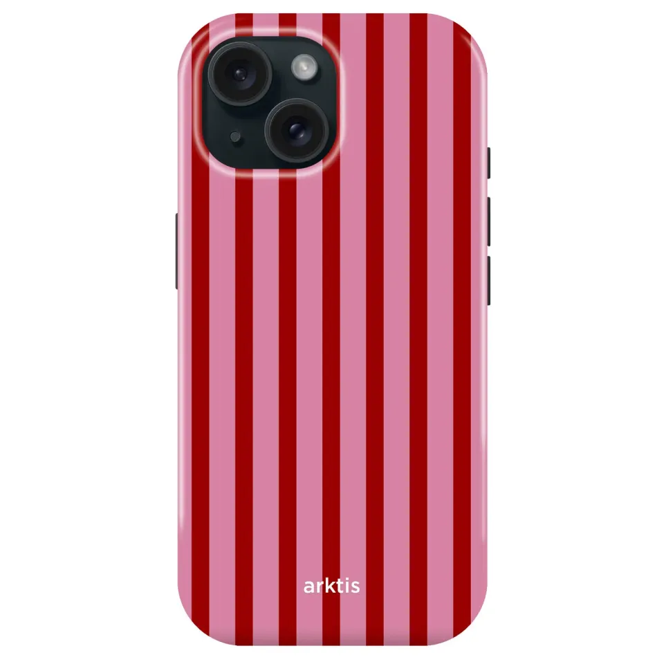 arktis Stripes iPhone 15 Hülle MagSafe Print