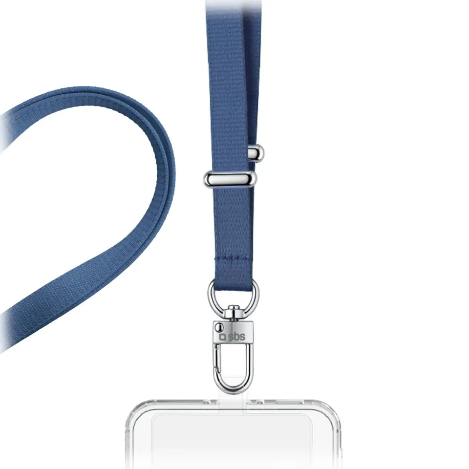SBS Handyband universell 60-105cm blau verstellbar