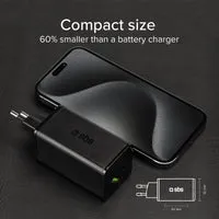 SBS 65W GaN USB-C PD + USB-A Ladegerät schnell kompakt