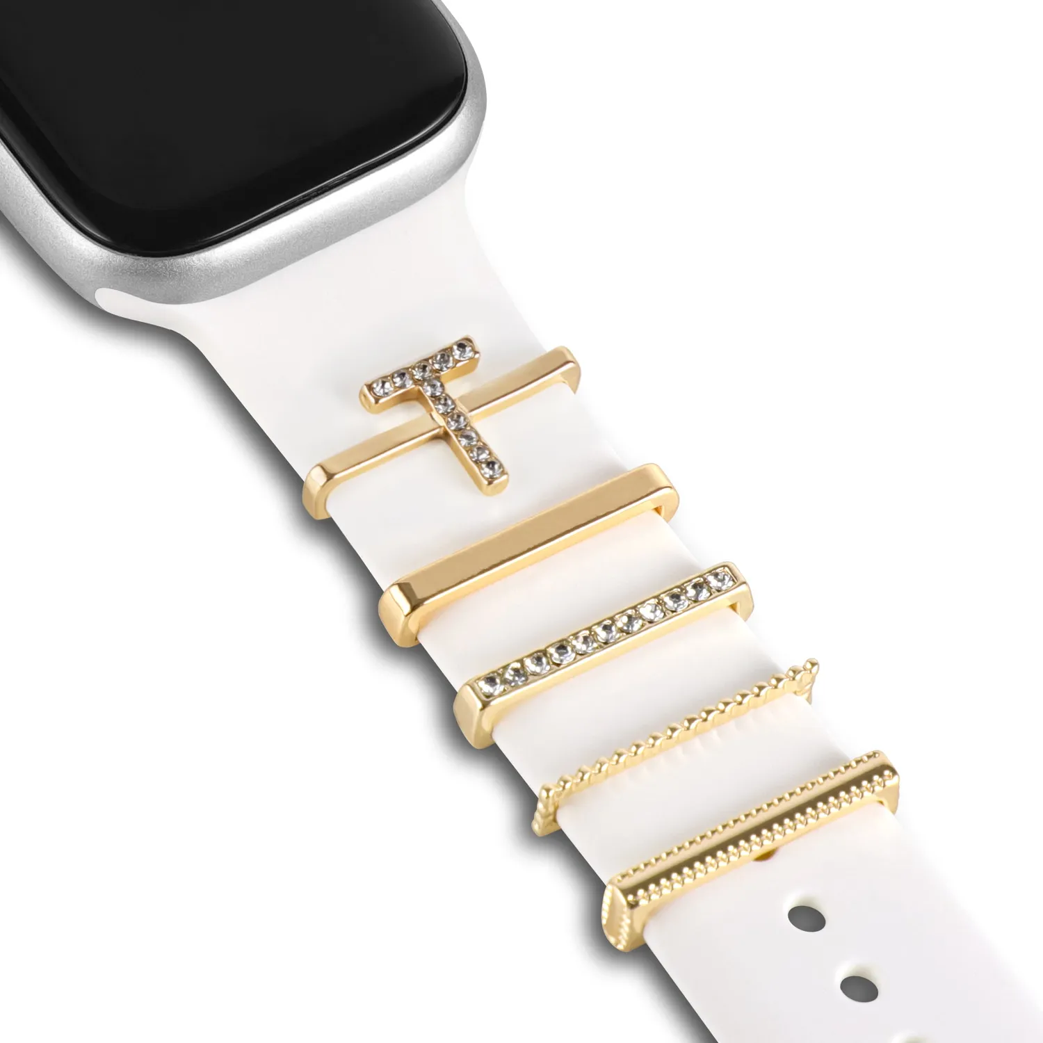 arktisband Apple Watch Charms Buchstabe T Initial