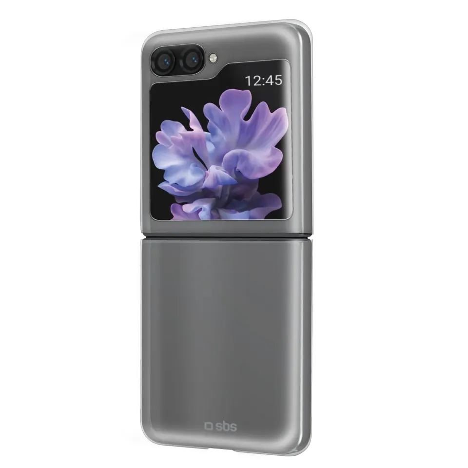 SBS Crystal Handyhülle Samsung Z Flip 5 Transparent