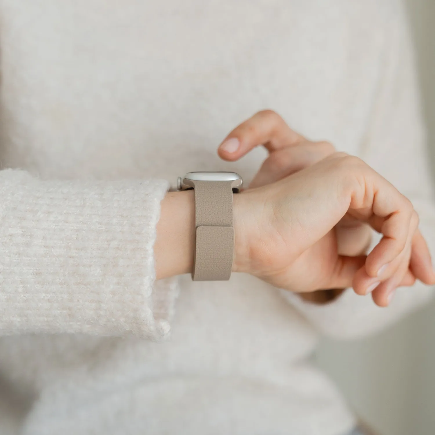 arktisband Flexy Apple Watch Silikonarmband magnetisch