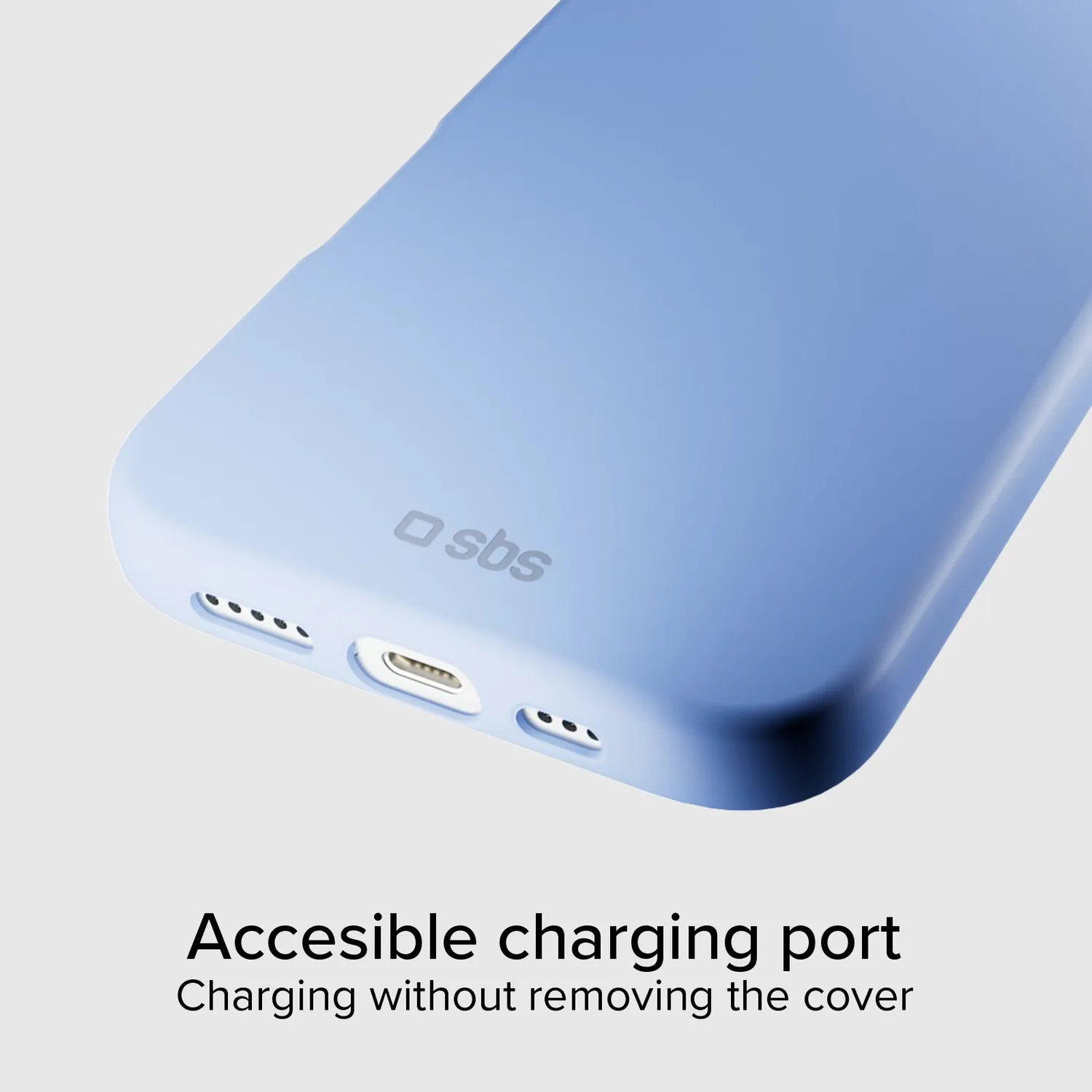 SBS Instinct TPU Handyhülle für iPhone 16 Plus Blau