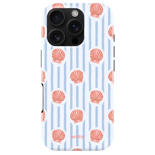arktis Seashell iPhone 16 Pro Hülle MagSafe