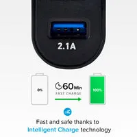 SBS Reise-Ladeset USB-C Ladekabel 1m 2,1A