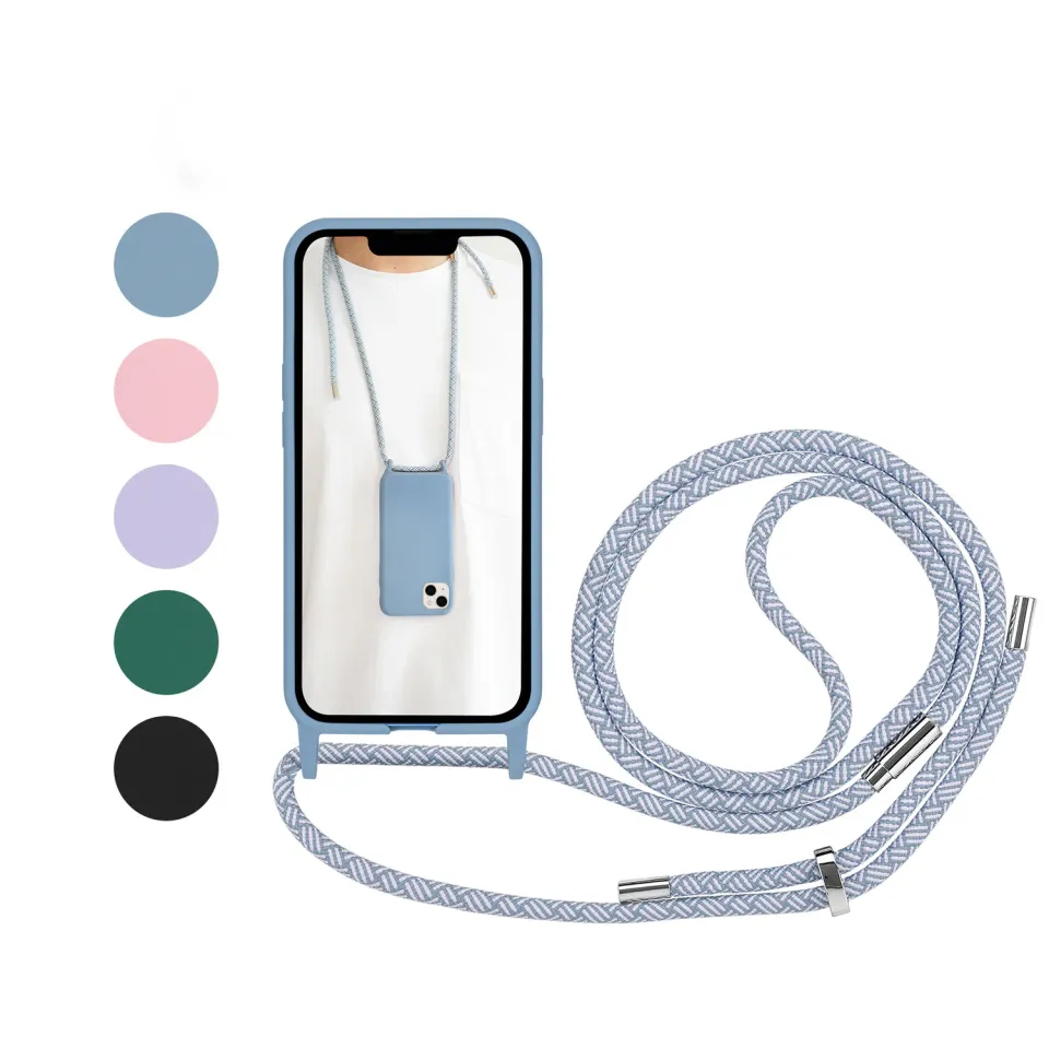 Artwizz HangOn Case iPhone 12 Handykette Silikon Band