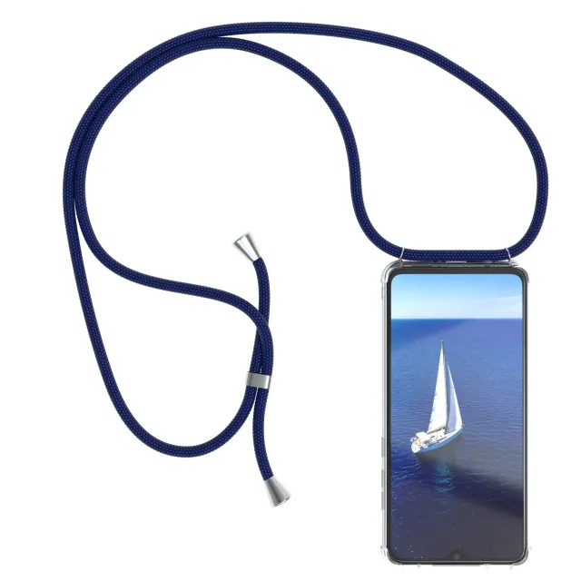 EAZY CASE Xiaomi Redmi Note 8 Pro Handykette Navy Blau