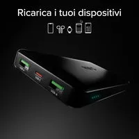 SBS Powerbank 10000 mAh 20W PD 3-fach Laden