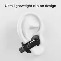 SBS OWS Clip Kopfhörer offen Bluetooth Touch schwarz