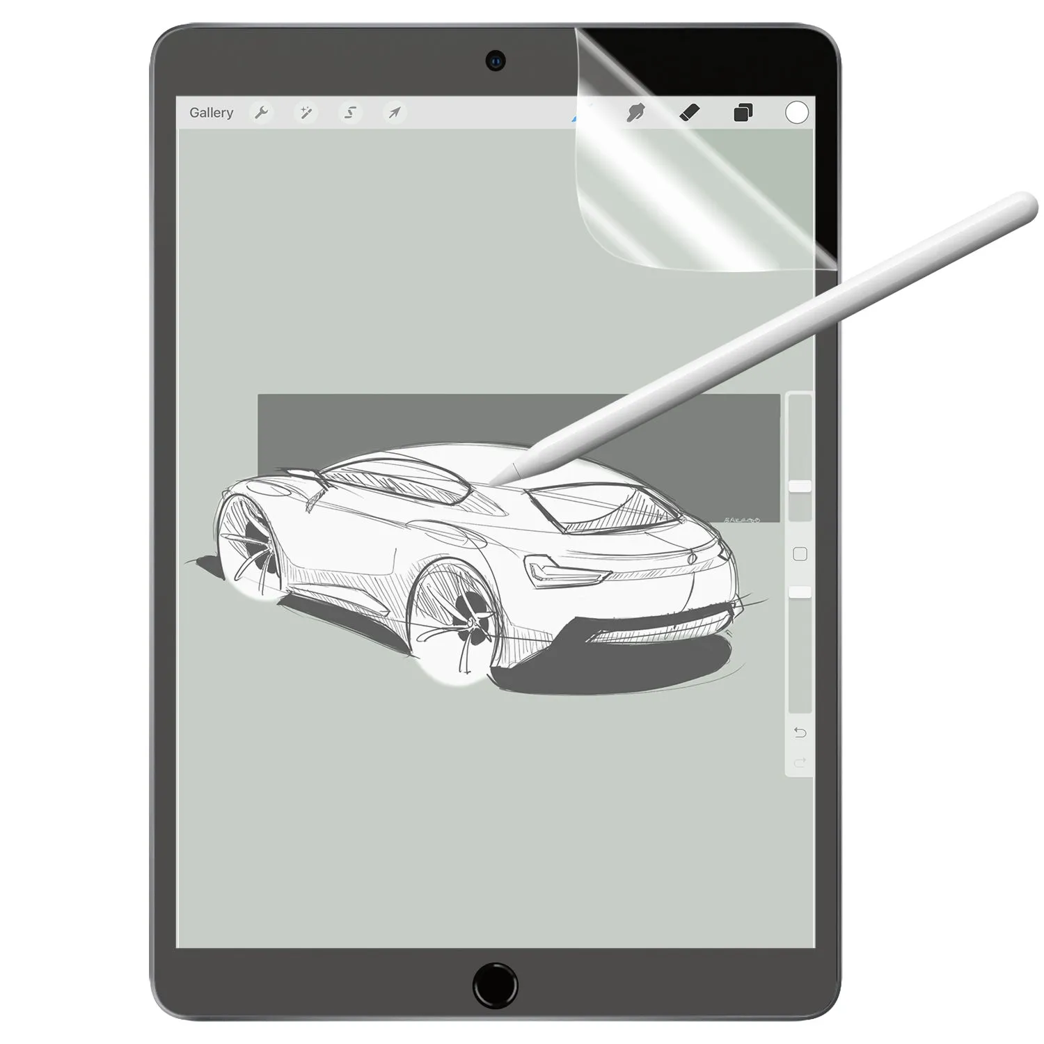 arktis PaperFeel iPad 10,2 Schutzfolie Paperlike matt