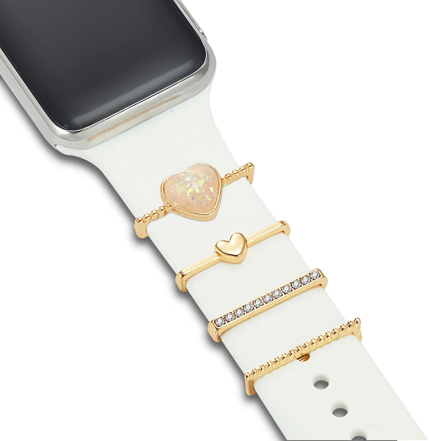 arktisband Loyal Gold Apple Watch Charms Edelstahl