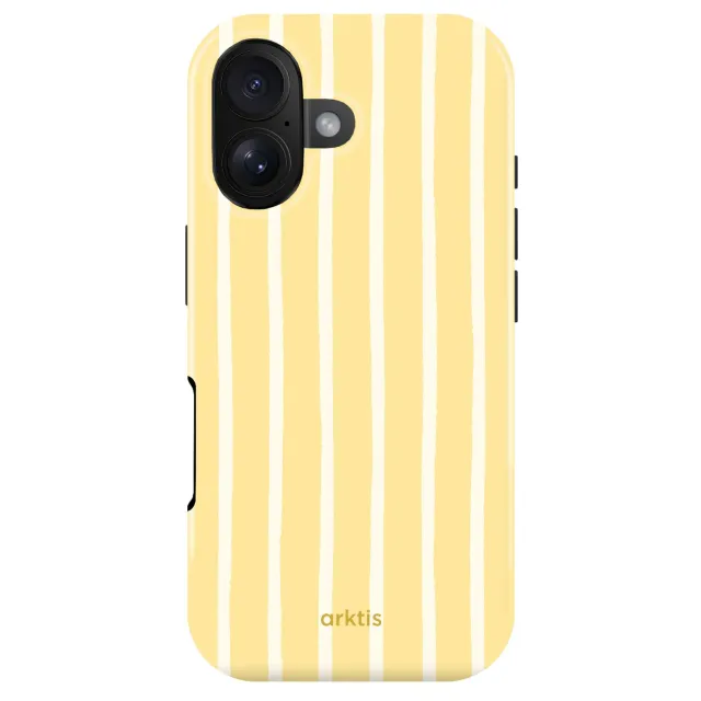 arktis iPhone 17 Hülle Sunny Stripes MagSafe